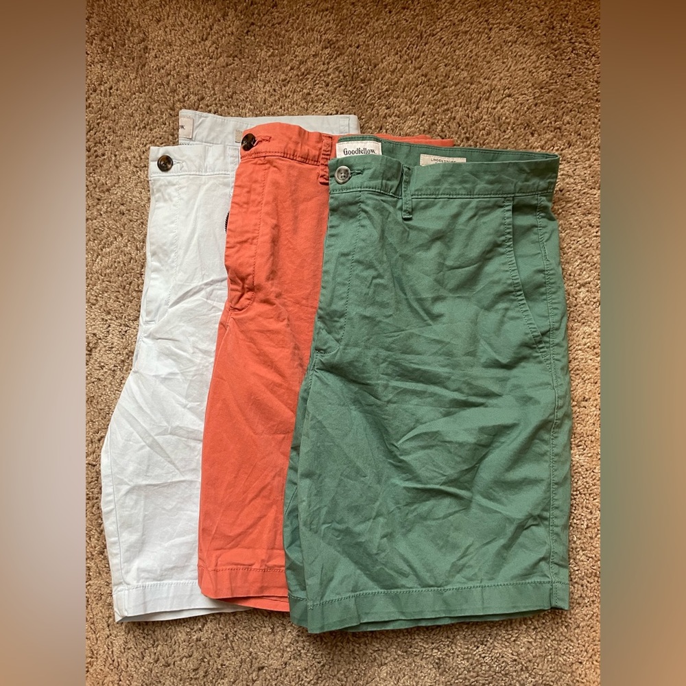 Set of 3 Goodfellow &Co Linden Shorts